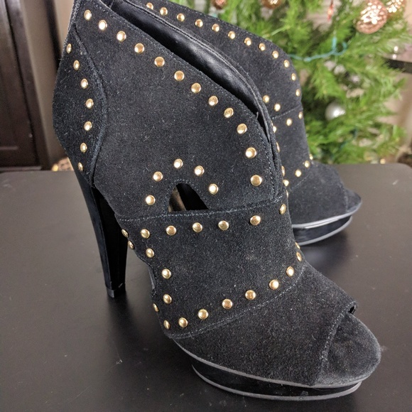 Steve Madden Shoes - Steve Madden "P Diem" Black Platform Boots